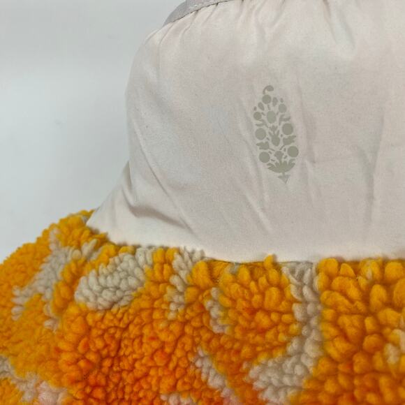 FP Movement - Free People Hit The Slopes Printed Fleece Jacket - Marigold - XS - Picture 9 of 11